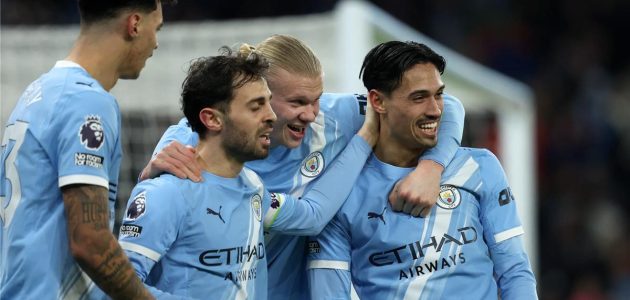 التشكيل المتوقع لمانشستر سيتي أمام برايتون اليوم في الدوري الإنجليزي